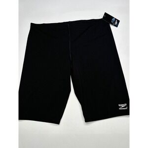 Speedo Mens Endurance+ Jammer Swimsuit‎ Size 38 Team Black Competition